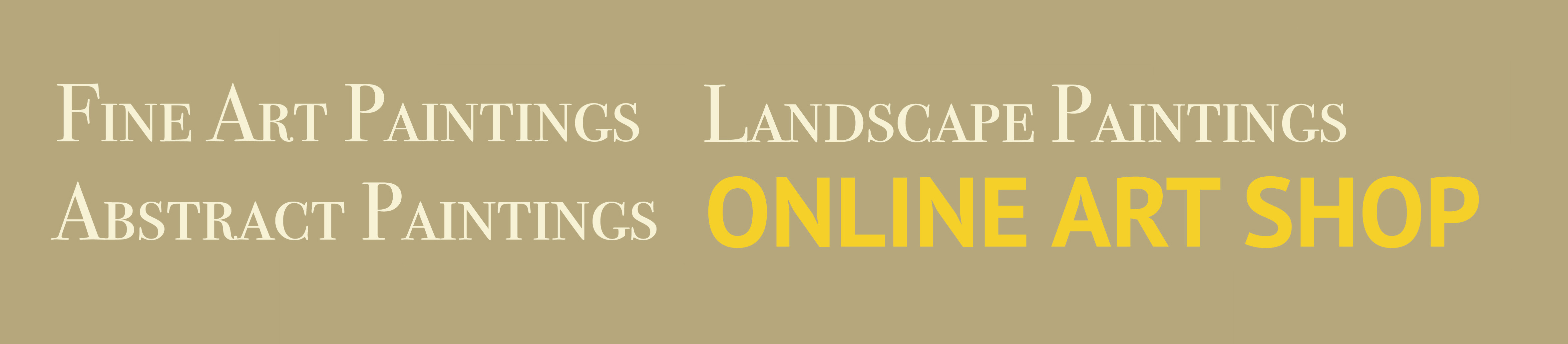 Fine Art Paintings, Abstract Paintings, ArtisticArt Online Art Shop